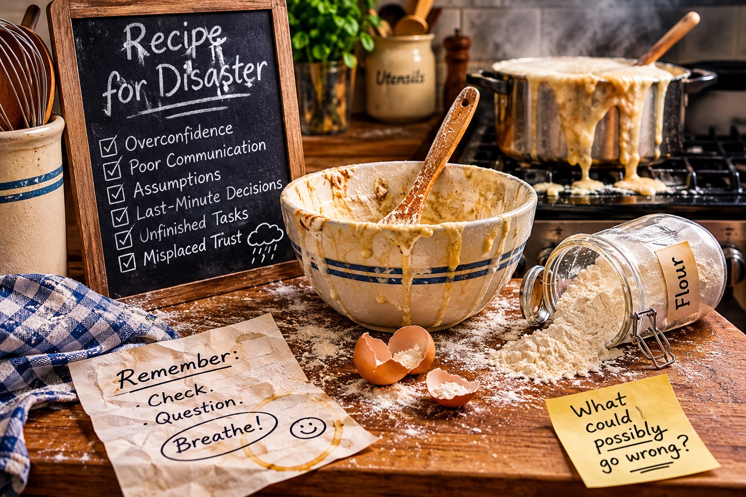Recipe for Disaster