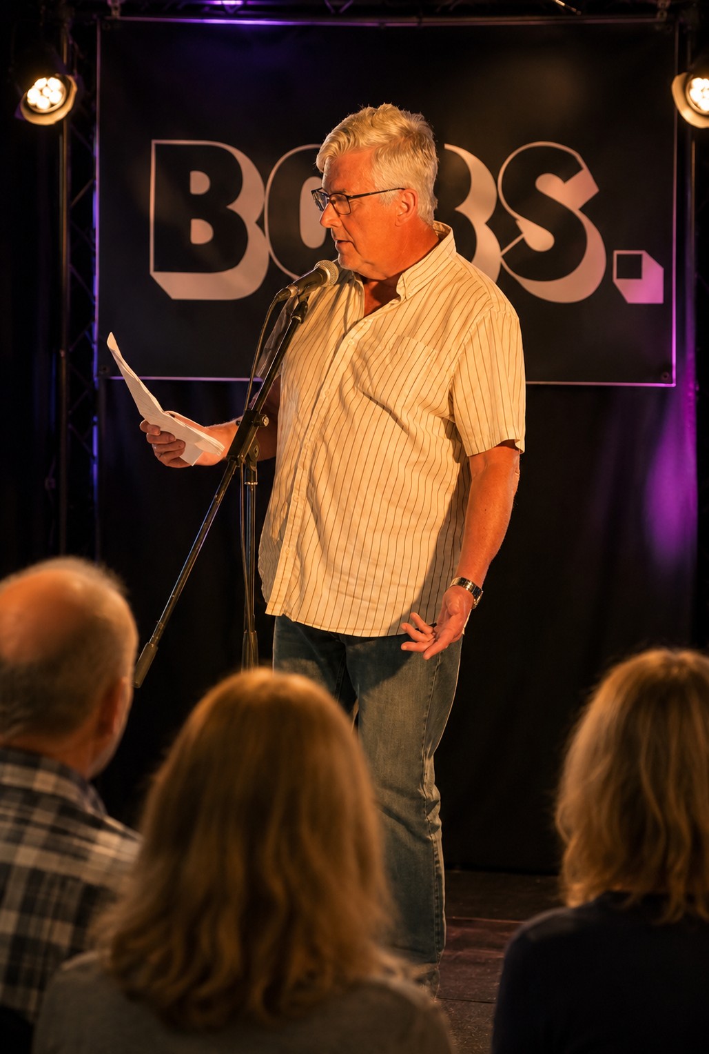 Stepping Up To The Microphone